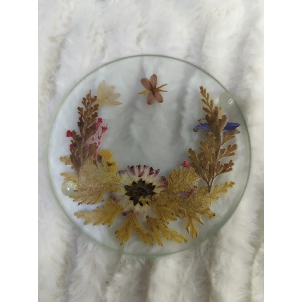 Set Of‎ 8 Round Acrylic Coasters 4